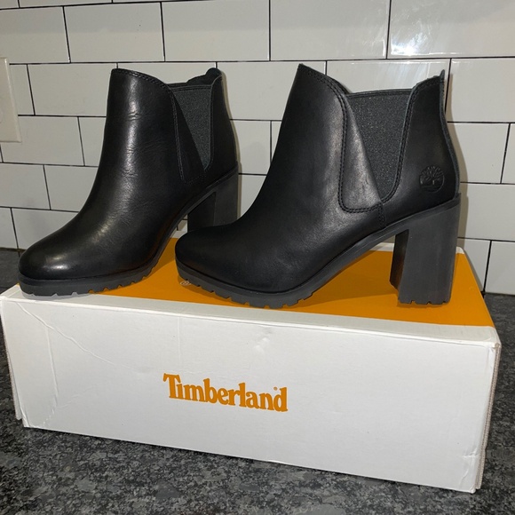 Timberland women’s size 5.5 Allington Mid Chelsea Boot Heeled - Picture 1 of 11